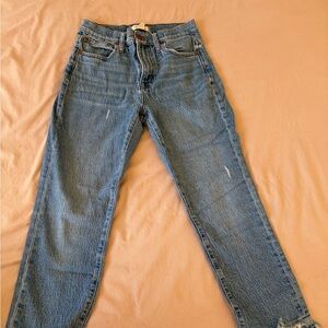 Madewell Women's High Rise Jeans - Blue